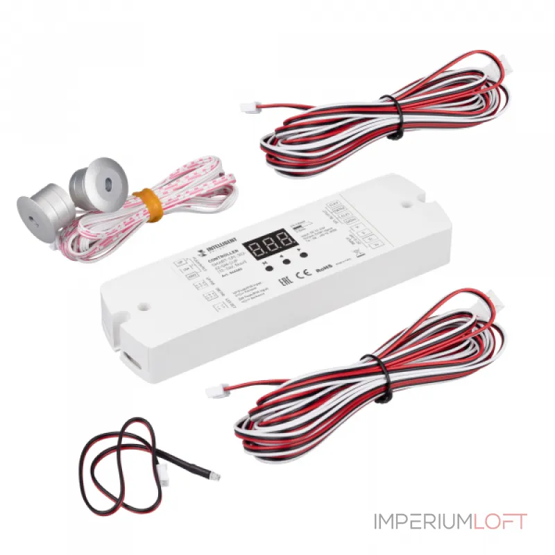 Arlight INTELLIGENT Контроллер лестничный SMART-SPI-302-62-SH-SUF 12-24В Stair IARL IP20 046486