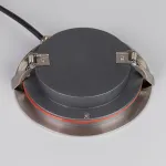 Светильник ART-GROUND-SLIM-R160-15Вт Warm3000 SL 30 deg 24В Arlight IP67 038167