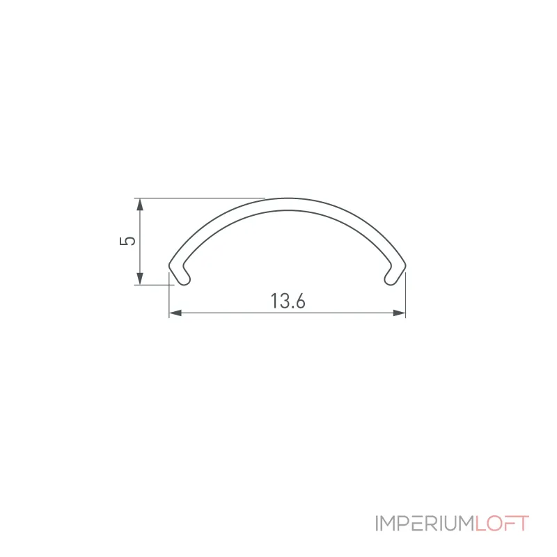 Arlight Экран ARH-ROUND-D16-2000 OPAL-PM 039221