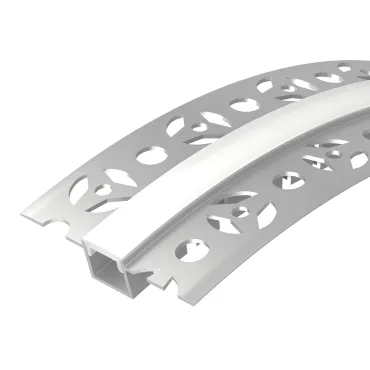 Arlight Профиль FANTOM-BENT-W12-TOP-2000 ANOD Алюминий 040327