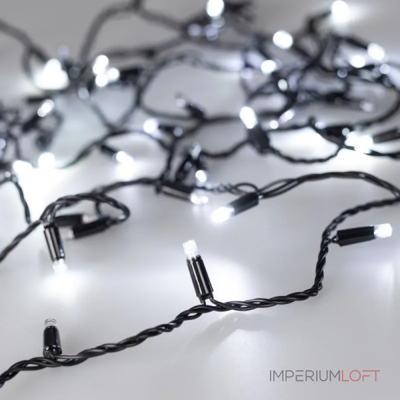 Arlight Светодиодная гирлянда ARD-STRING-CLASSIC-1000-BLACK-100LED-PULSE White 230В 7Вт Ardecoled IP65 031651 Arlight Светодиодная гирлянда ARD-STRING-CLASSIC-1000-BLACK-100LED-PULSE White 230В 7Вт Ardecoled IP65 031651