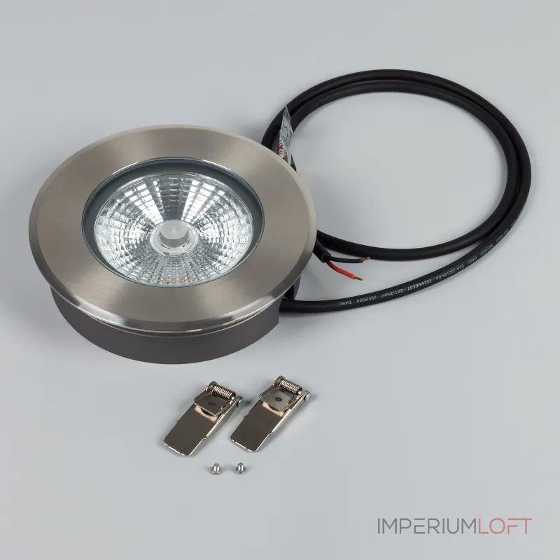Светильник ART-GROUND-SLIM-R160-15Вт Warm3000 SL 30 deg 24В Arlight IP67 038167
