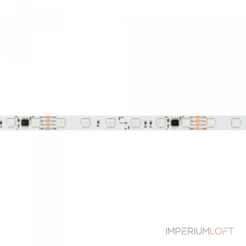 Arlight Лента SPI-B60-10mm 24В RGB-PX6-BPT 12 В/м IP20 5060 5м 039180