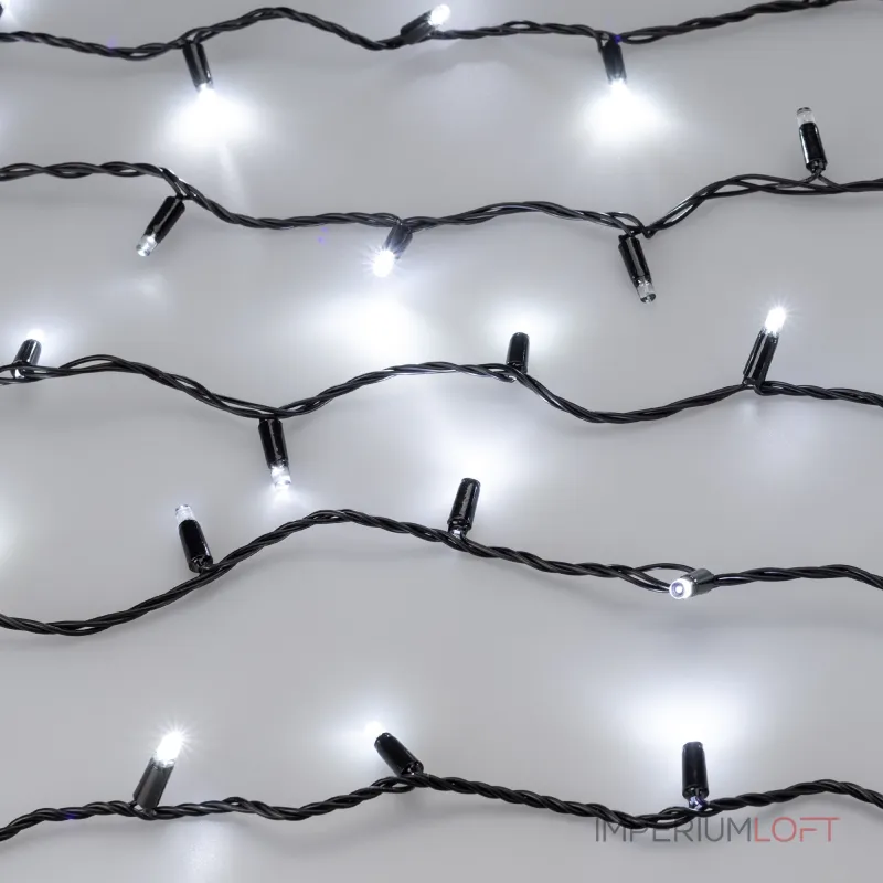 Arlight Светодиодная гирлянда ARD-STRING-CLASSIC-1000-BLACK-100LED-PULSE White 230В 7Вт Ardecoled IP65 031651 Arlight Светодиодная гирлянда ARD-STRING-CLASSIC-1000-BLACK-100LED-PULSE White 230В 7Вт Ardecoled IP65 031651
