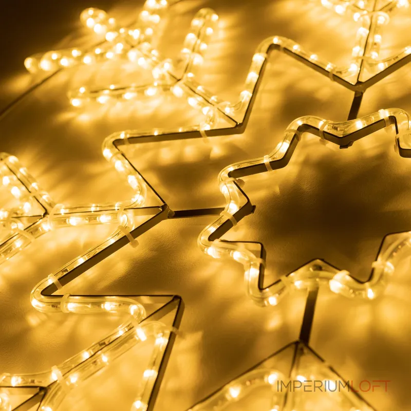 Arlight Фигура ARD-SNOWFLAKE-M8-950x950-540LED Warm 230В 33Вт Ardecoled IP65 034255