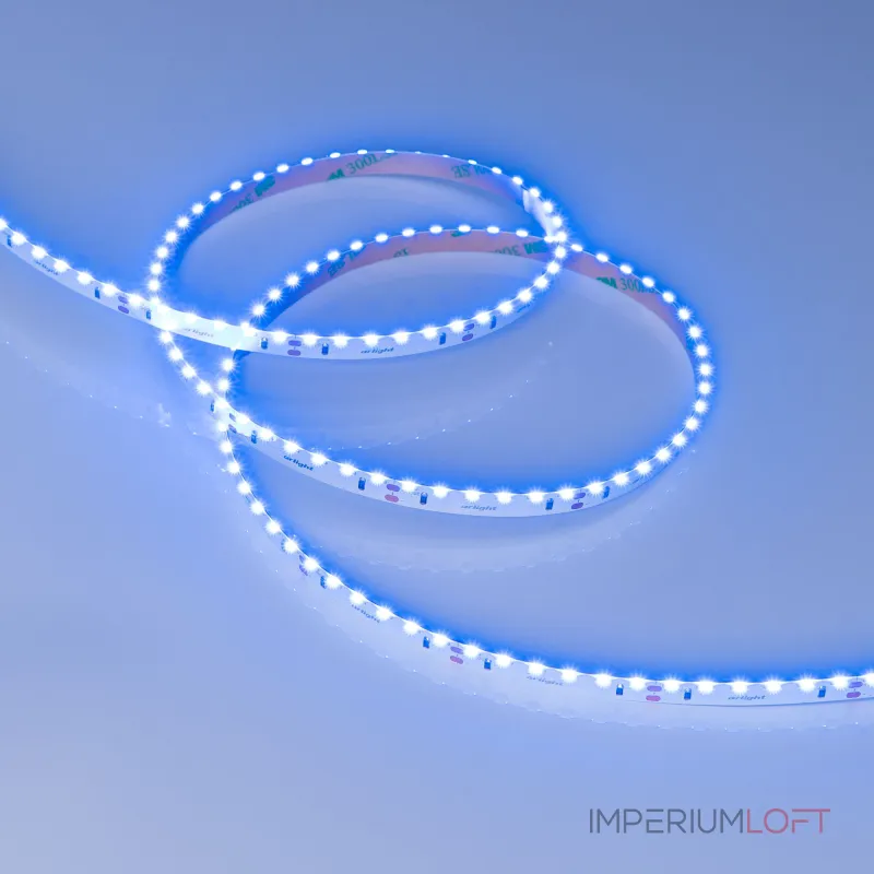 Arlight Лента RS-S120-8mm 24В Blue 9.6 В/м IP20 3014 5м боковое свечение 037153