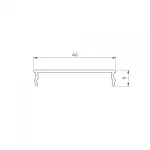 Arlight Экран ARH-LINE-4874-2000 OPAL 036346