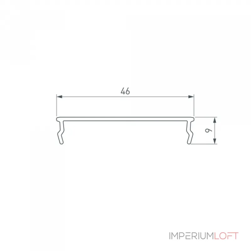 Arlight Экран ARH-LINE-4874-2000 OPAL 036346