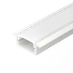 Arlight Профиль LINE-2308-F-2000 WHITE Алюминий 044237