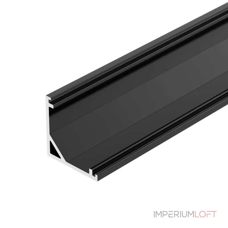 Arlight Профиль SL-KANT-H16-2000 BLACK Алюминий 037116
