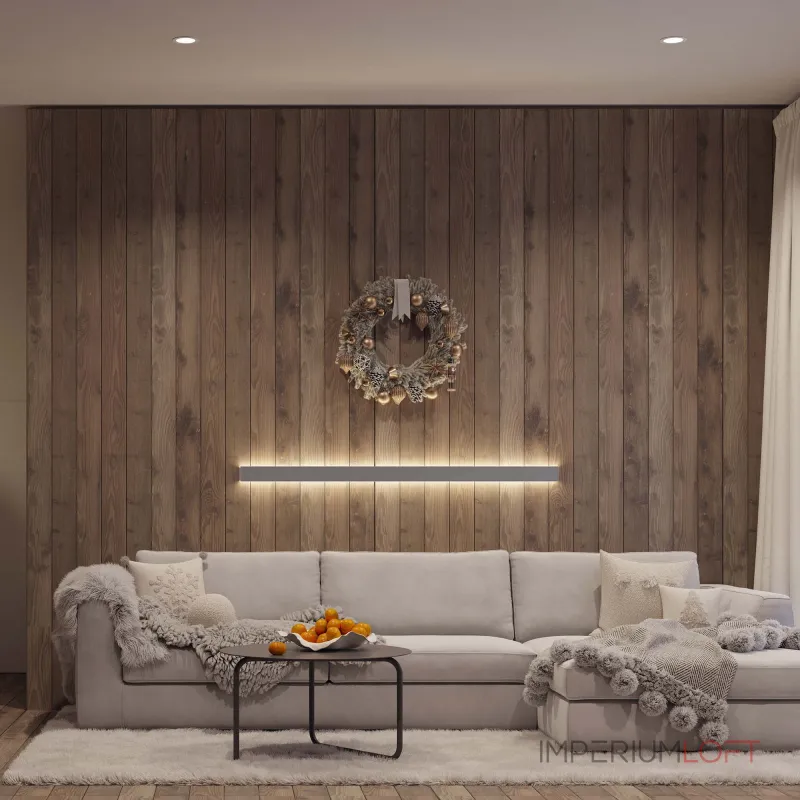 Arlight Профиль WALL-2575-DUAL-2000 ANOD Алюминий 052513