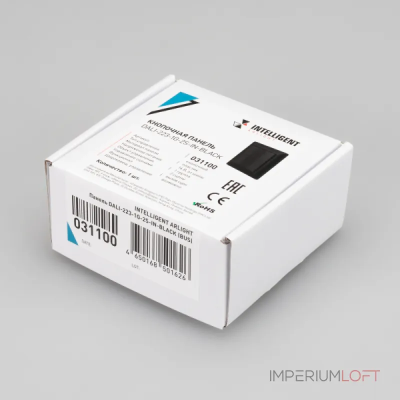 Arlight INTELLIGENT Панель DALI-223-1G-2S-IN-BLACK BUS INTELLIGENT 031100 Arlight INTELLIGENT Панель DALI-223-1G-2S-IN-BLACK BUS INTELLIGENT 031100