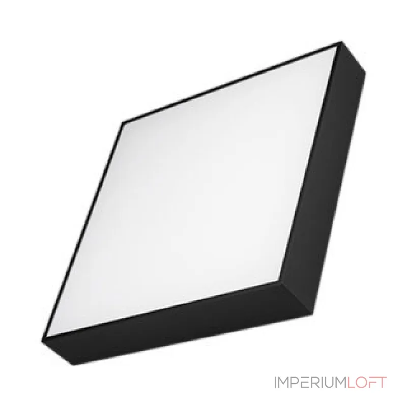 Arlight Светильник IM-QUADRO-EMERGENCY-3H-S400x400-44Вт Day4000 BK 120 deg 230В IP40 041028