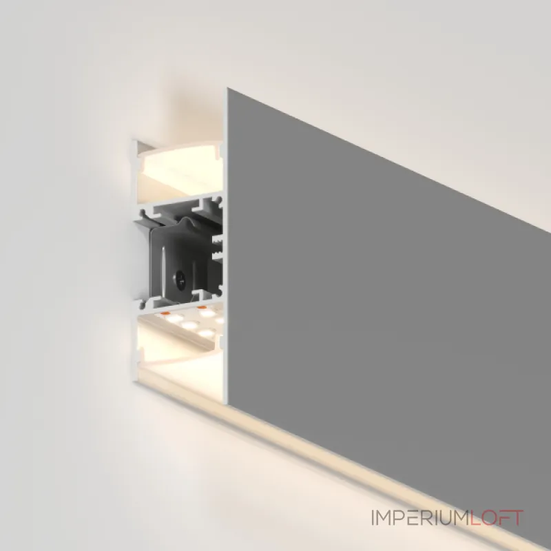 Arlight Профиль WALL-2575-DUAL-2000 ANOD Алюминий 052513
