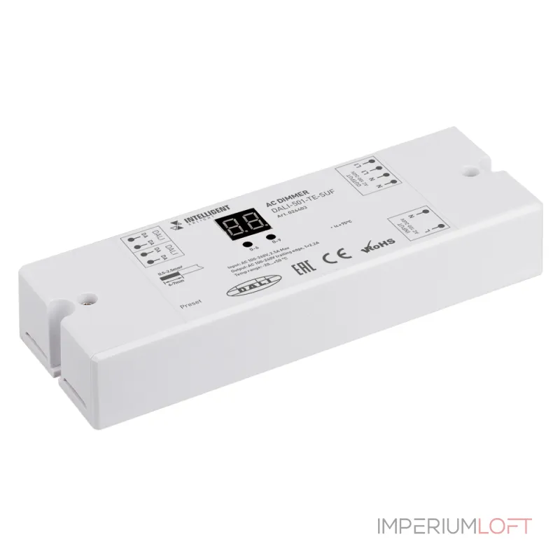 Arlight INTELLIGENT Диммер DALI-501-TE-SUF 230В 2.2A INTELLIGENT 026403