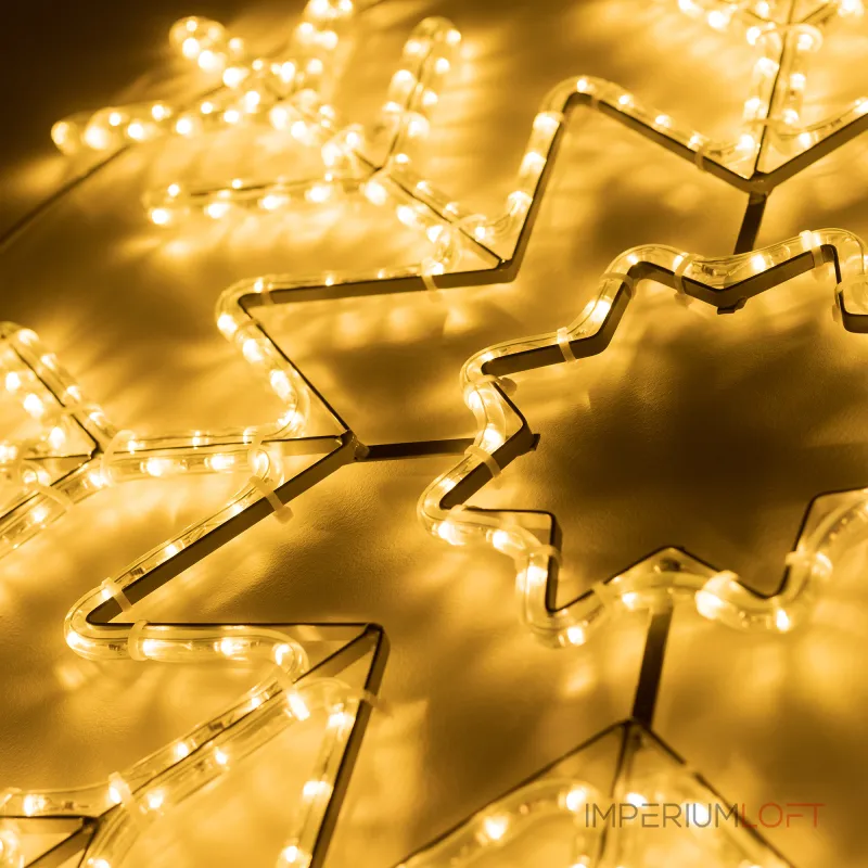 Arlight Фигура ARD-SNOWFLAKE-M8-950x950-540LED Warm 230В 33Вт Ardecoled IP65 034255