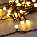 Arlight Светодиодная гирлянда ARD-BALL-CLASSIC-D13-5000-BLACK-50LED WARM 230В 3.5Вт Ardecoled IP65 025566