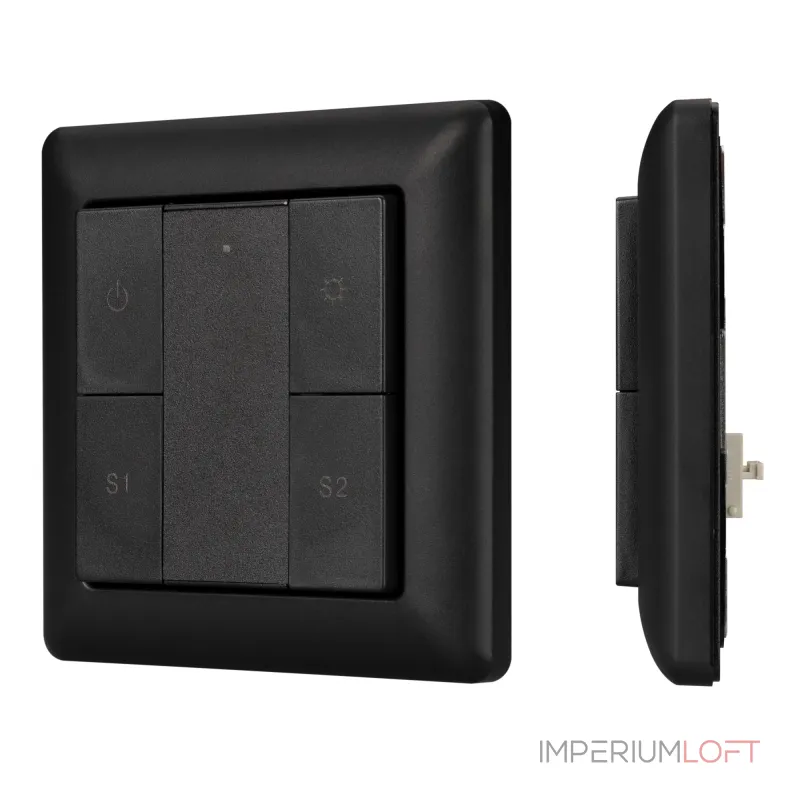 Arlight INTELLIGENT Панель DALI-223-1G-2S-IN-BLACK BUS INTELLIGENT 031100 Arlight INTELLIGENT Панель DALI-223-1G-2S-IN-BLACK BUS INTELLIGENT 031100