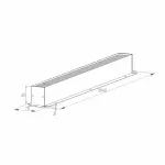 Arlight Трек встраиваемый MAG-TRACK-4560-F-3040 WH IP20 028062