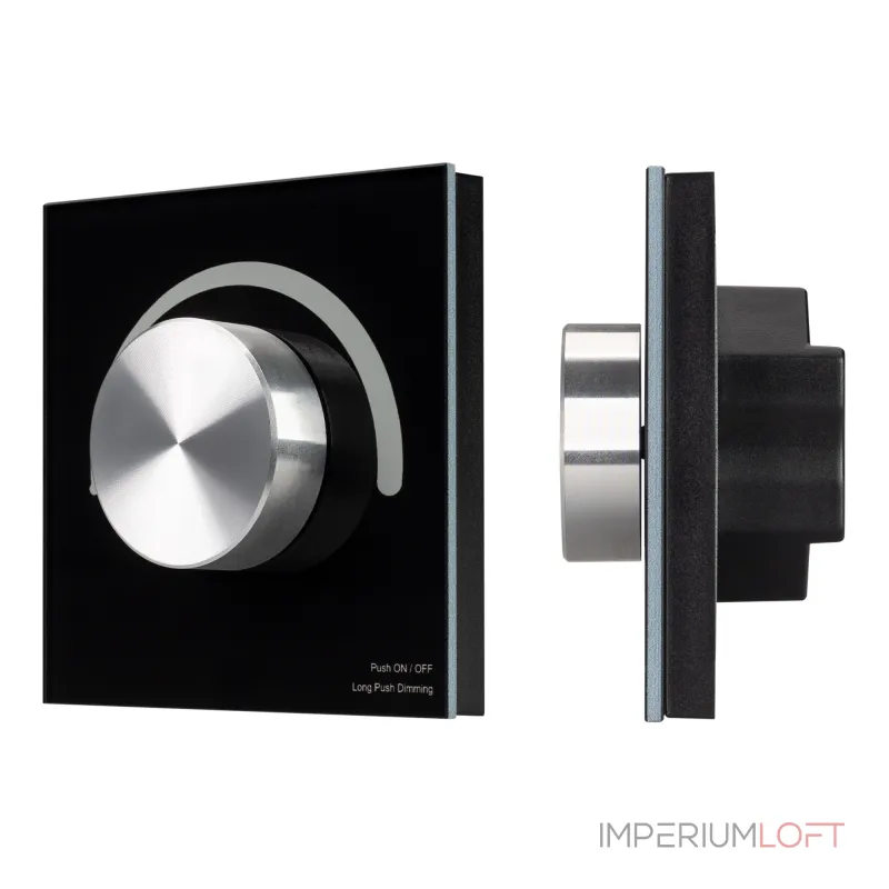 Arlight INTELLIGENT ARLIGHT Роторная панель SMART-1-10В-301-31-DIM-IN Black 24-48В 2.4G IARL IP20 036243 Arlight INTELLIGENT ARLIGHT Роторная панель SMART-1-10В-301-31-DIM-IN Black 24-48В 2.4G IARL IP20 036243