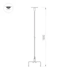 Arlight Подвес ALT-TUBULAR-HANG-L1000 SL 043656