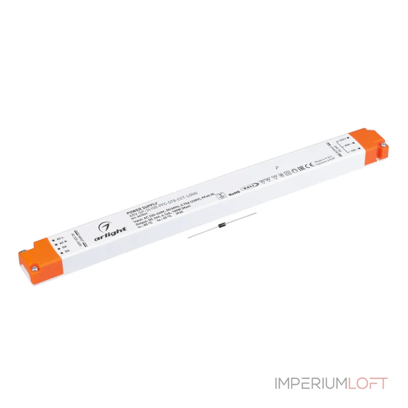 Блок питания ARV-SP-24100-PFC-DT8-CCT-LONG 24В 4.16A 100Вт Arlight IP20 047031