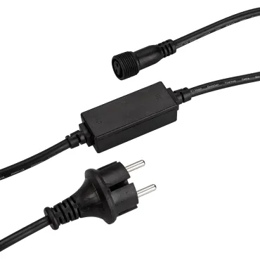 Arlight Шнур питания ARD-PRO-STD-1.5M Black 230В 1.6A Ardecoled Закрытый 025888