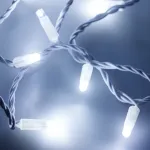 Arlight Светодиодная гирлянда ARD-STRING-PRO-10000-WHITE-100LED-FLASH WHITE 230В 7Вт Ardecoled IP65 025842
