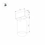 Arlight Светильник MAG-SPOT-45-R65-18Вт Day4000 BK 36 deg 24В DALI IP20 046594