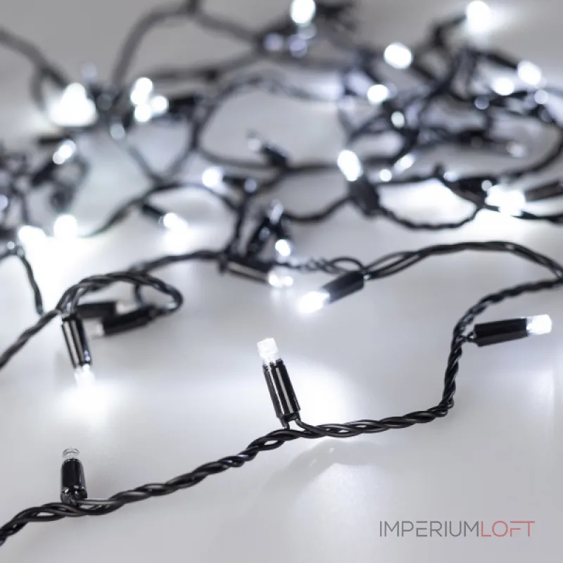 Arlight Светодиодная гирлянда ARD-STRING-CLASSIC-1000-BLACK-100LED-PULSE White 230В 7Вт Ardecoled IP65 031651 Arlight Светодиодная гирлянда ARD-STRING-CLASSIC-1000-BLACK-100LED-PULSE White 230В 7Вт Ardecoled IP65 031651