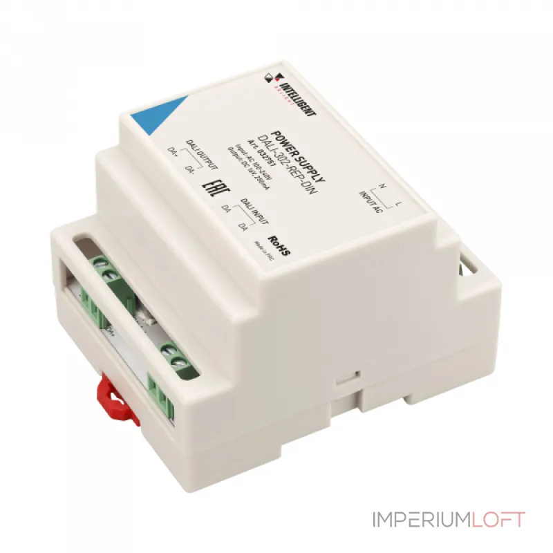 Arlight INTELLIGENT ARLIGHT Блок питания шины DALI-302-REP-DIN 230В 250mA INTELLIGENT IP20 032751 Arlight INTELLIGENT ARLIGHT Блок питания шины DALI-302-REP-DIN 230В 250mA INTELLIGENT IP20 032751