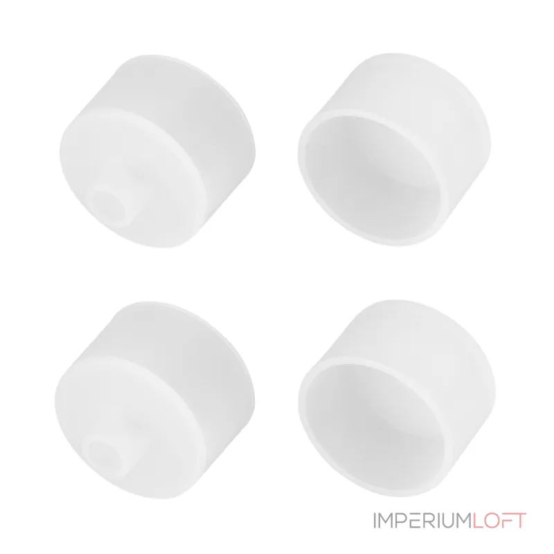 Заглушка WPH-FLEX-D22-360deg WHITE с отверстием Arlight 045891