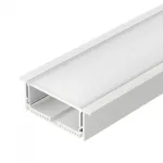 Arlight Профиль с экраном SL-LINIA88-F-2500 WHITE+OPAL Алюминий 021373