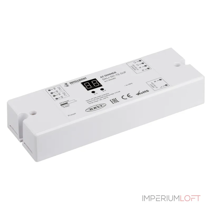 Arlight INTELLIGENT Диммер DALI-501-TE-SUF 230В 2.2A INTELLIGENT 026403