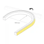 Грейзер THOR-TOP-B70-10x10mm 24В Warm3500 15 В/м IP67 5м Arlight 36 045320
