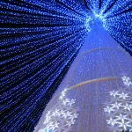 Arlight Светодиодная гирлянда ARD-STRING-CLASSIC-10000-WHITE-100LED-STD BLUE 230В 7Вт Ardecoled IP65 025817