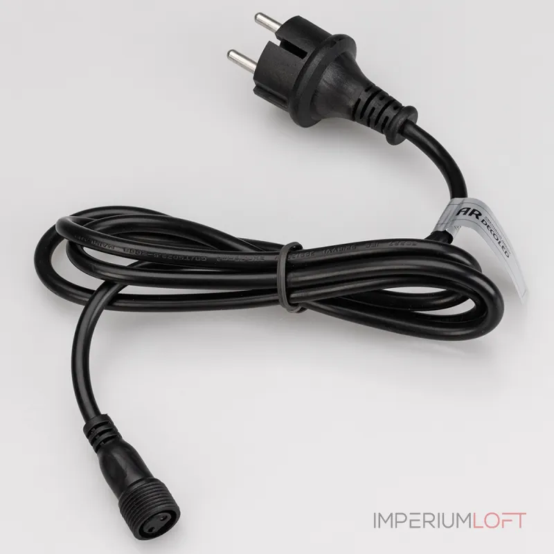Arlight Шнур питания ARD-CLASSIC-BALL-LIVE-1.5M Black 230В 1.6A Ardecoled Закрытый 025652 Arlight Шнур питания ARD-CLASSIC-BALL-LIVE-1.5M Black 230В 1.6A Ardecoled Закрытый 025652