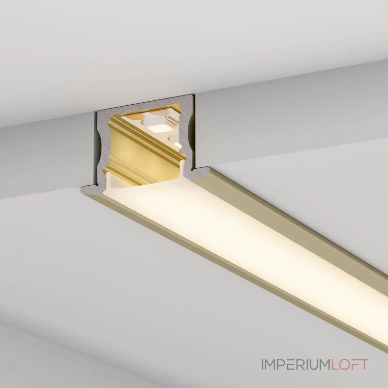 Arlight Профиль LINE-2315-F-2000 ANOD Алюминий 044268