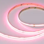 Лента COB-X480-8mm 24В Pink 8 В/м IP20 5м Arlight 047743