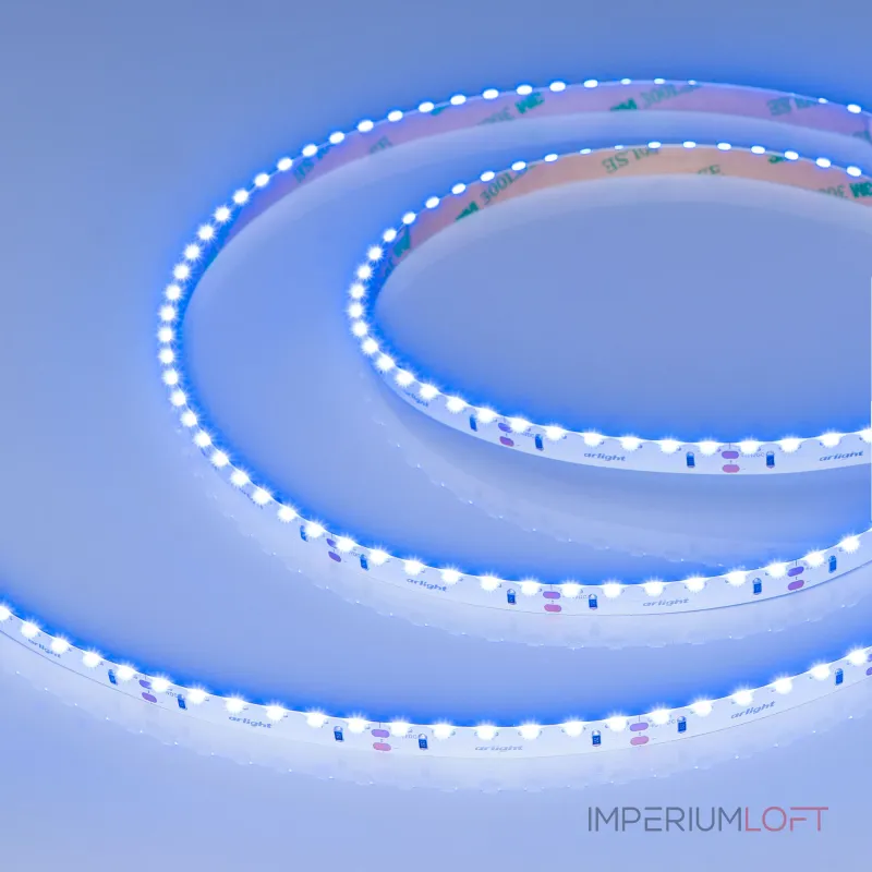 Arlight Лента RS-S120-8mm 24В Blue 9.6 В/м IP20 3014 5м боковое свечение 037153