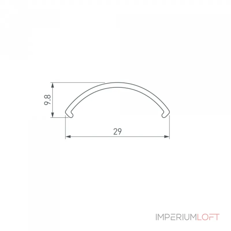 Arlight Экран ROUND-D36-360-2500 OPAL 050532 Arlight Экран ROUND-D36-360-2500 OPAL 050532