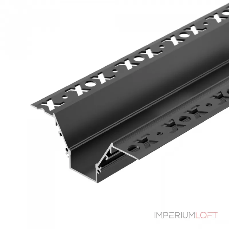 Arlight Профиль COMFORT21-V-FANTOM-2000 BLACK Алюминий 052544