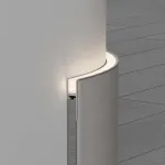 Профиль WALL-FANTOM-BENT-W10-SIDE-2000 ANOD Arlight Алюминий 043694(1)