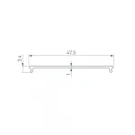 Arlight Экран STRETCH-S-50-CEIL-CENTER-10м OPAL GAMMA50 046943