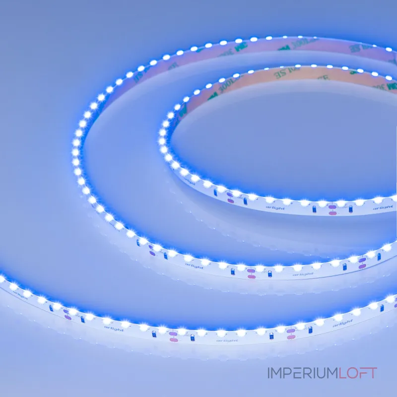 Arlight Лента RS-S120-8mm 24В Blue 9.6 В/м IP20 3014 5м боковое свечение 037153