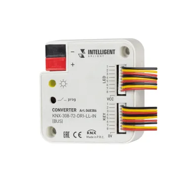 Arlight INTELLIGENT Конвертер KNX-308-72-DRI-LL-IN BUS IARL IP20 048386 Arlight INTELLIGENT Конвертер KNX-308-72-DRI-LL-IN BUS IARL IP20 048386