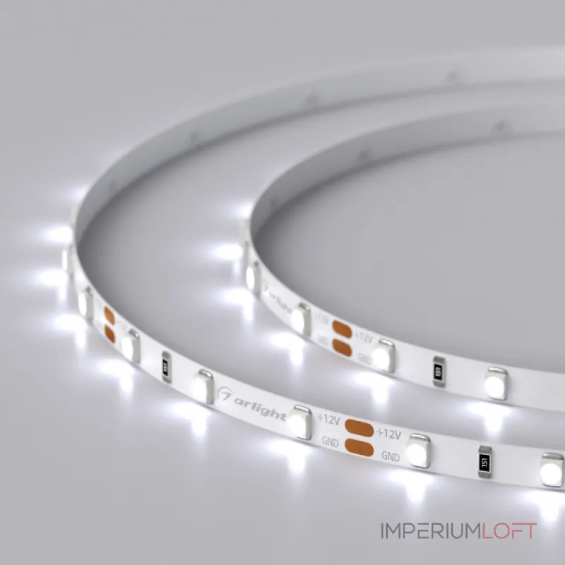 Arlight Лента RT-A60-5mm 12В Cool 8K 4.8 В/м IP20 2835 5м узкая 028610(2) Arlight Лента RT-A60-5mm 12В Cool 8K 4.8 В/м IP20 2835 5м узкая 028610(2)