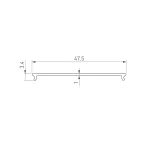 Arlight Экран STRETCH-S-50-CEIL-CENTER-10м OPAL GAMMA50 046943