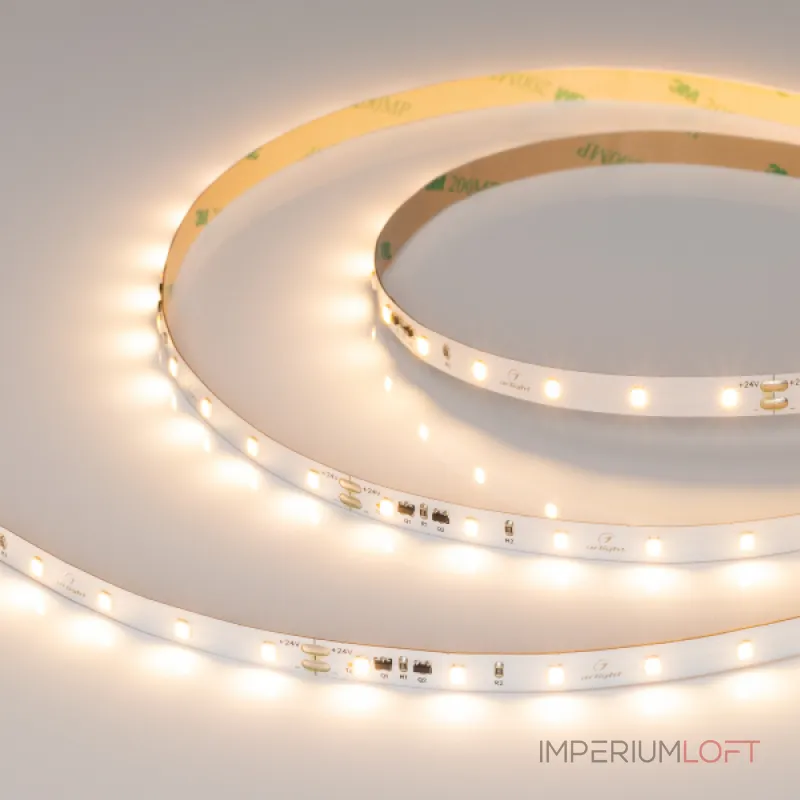Arlight Лента IC-A60-8mm 24В Warm2700 4.8 В/м IP20 2835 10м стабилизированная 037958 Arlight Лента IC-A60-8mm 24В Warm2700 4.8 В/м IP20 2835 10м стабилизированная 037958