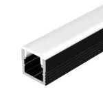 Arlight Профиль SL-MINI-10-2000 BLACK Алюминий 049018